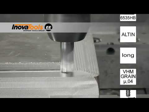 Inovatools 735 - Carbide End Mills for INOX