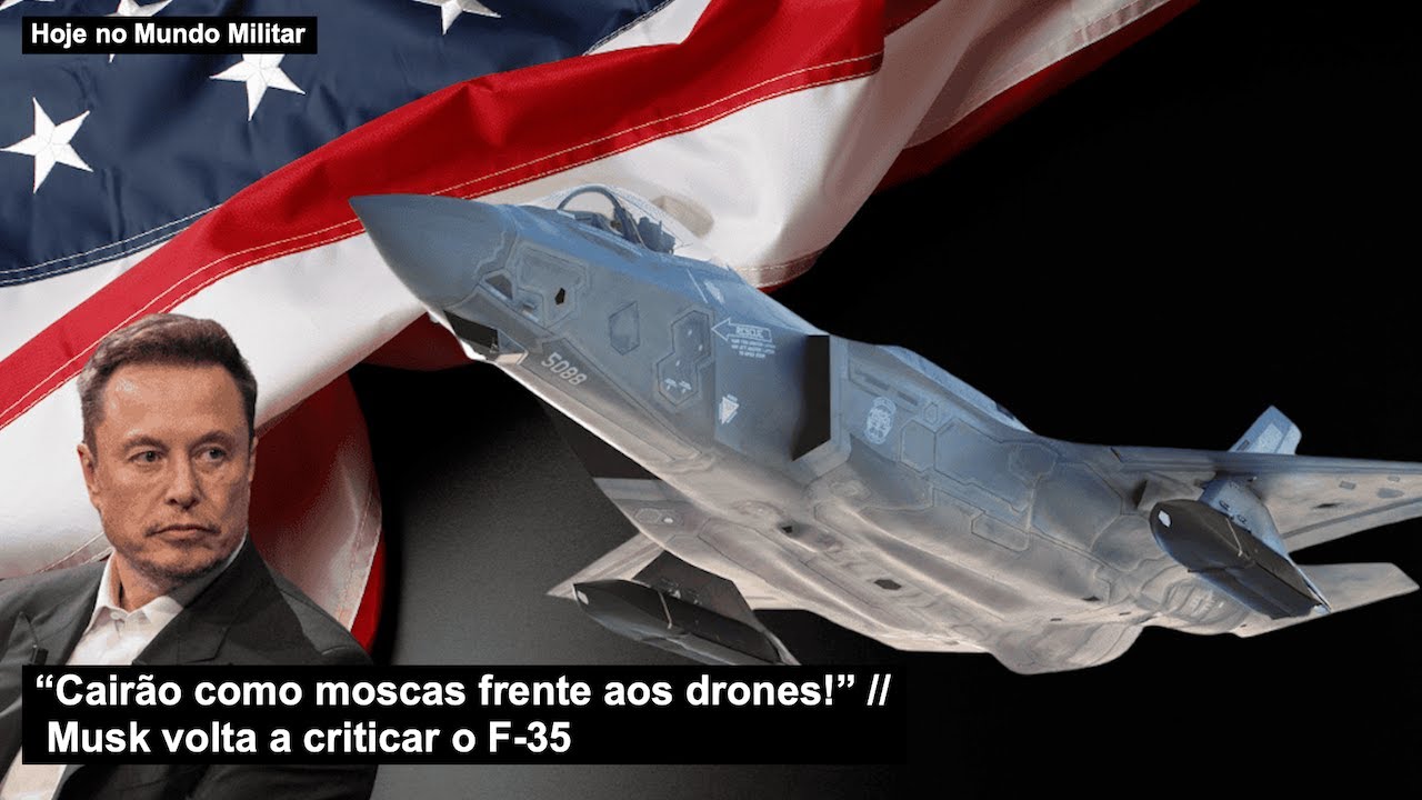 “They’ll drop like flies in the face of drones!” Musk criticizes the F-35 again