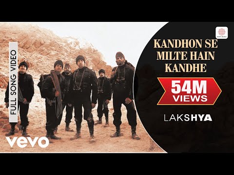 Kandhon Se Milte Hain Kandhe Full Video - Lakshya |Hrithik Roshan |Sonu Nigam, Hariharan