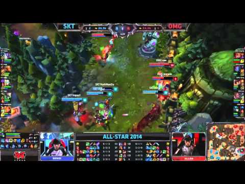 SKT vs OMG - 2014 All Star HIGHLIGHTS