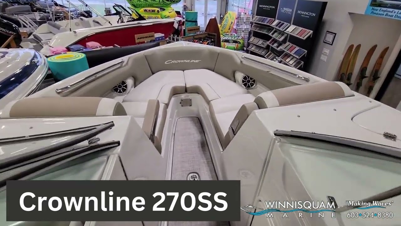 Exploring the Crownline 270SS: A Perfect Blend of Style and Performance