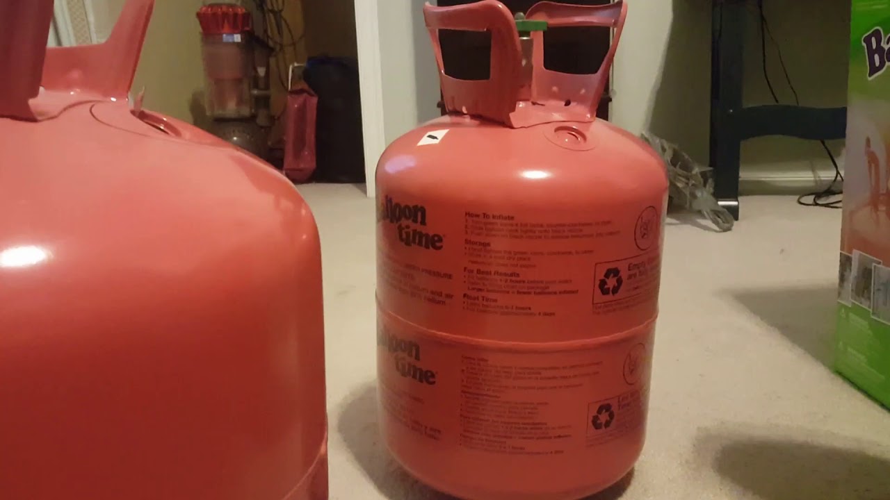 What do I do with empty helium tanks?