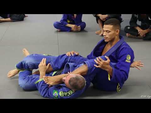 Jiu-jitsu technique with Bruno Antunes and Sergio Soares