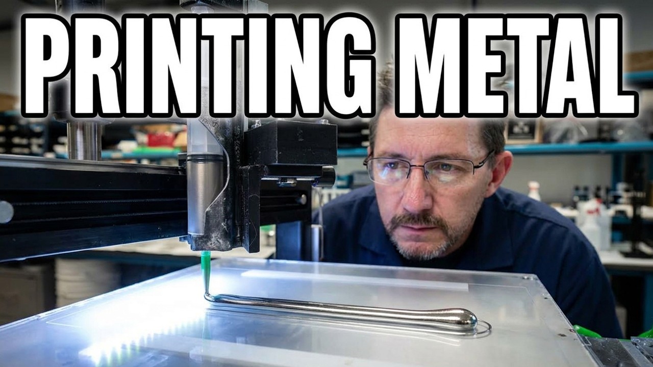 3D Printing LIQUID METAL! - YouTube