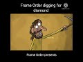Frame Order Digging For Diamond Shorts Videos