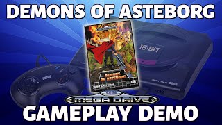 Demons of Asteborg - New Mega Drive/Genesis DEMO