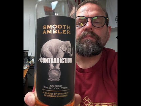 Whiskey Review 260,  Smooth Ambler, Contradiction, Blended Straight Bourbon Whiskey 50%abv