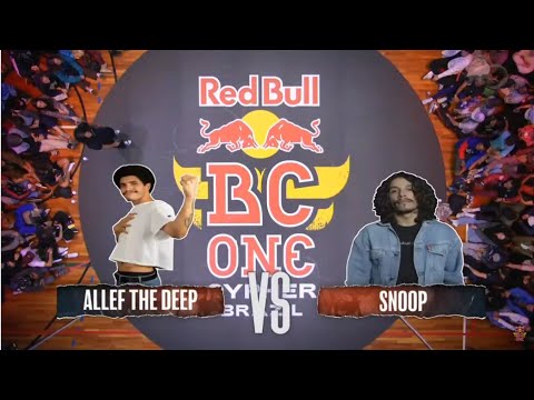 ALLEF vs SNOOP TOP 16 BBOY / RED BULL BC ONE CYPHER BRAZIL 2022 !🔥💥💥🔥 #breaking #redbullbcone