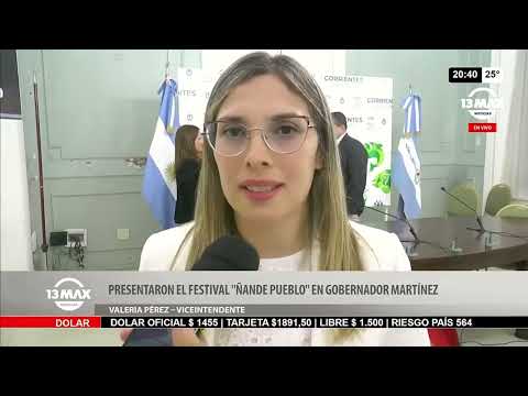 Presentaron el festival "Ñandé Pueblo" en Gobernador Martínez