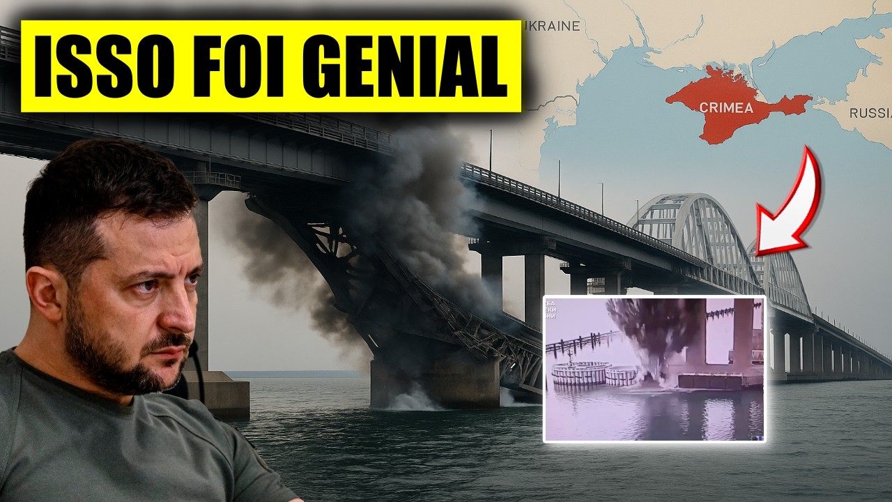 How Did Ukraine Use Underwater Explosives to Attack the Crimean Bridge?