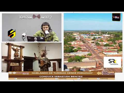 Hablando de Turismo desde Paraguay Estamos en vivo desde San Ignacio Guazu  Misiones