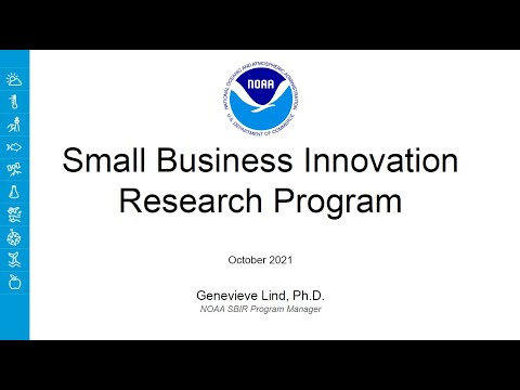 Introduction to the NOAA SBIR Program