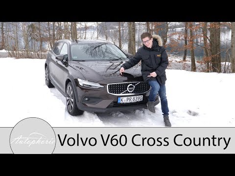 2019 Volvo V60 Cross Country D4 AWD Test / Mittelklasse-Kombi tritt gegen SUVs an - Autophorie