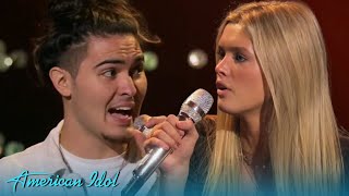 Jordan &amp; Kenedi BLOW THE JUDGES AWAY With Their DUET During Hollywood Week!