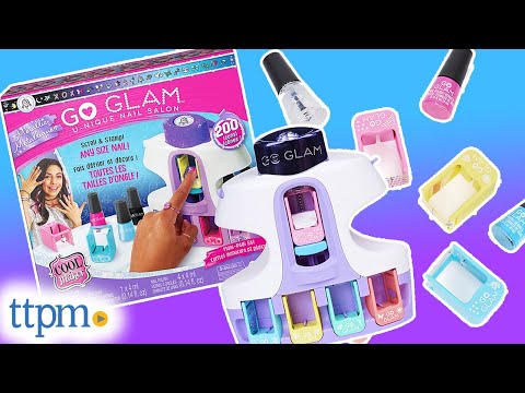 Cool Maker Go Glam U-Nique Nail Salon Mani-Pedi Set from Spin Master Instructions + Review!