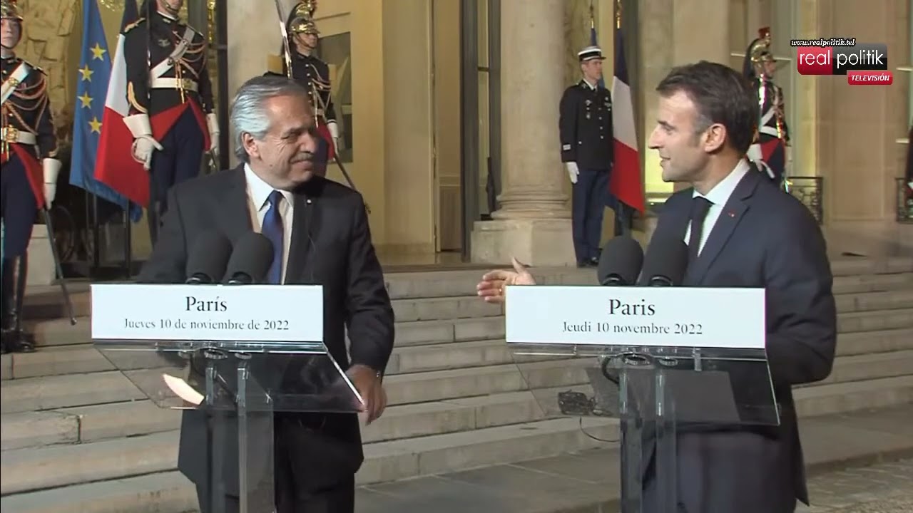 Alberto Fernández en Francia: "El problema de Venezuela es una herida abierta en América Latina