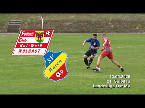 21.Spt. FC Rot-Weiß Wolgast : SV Waren 09 4:1 LL Ost MV