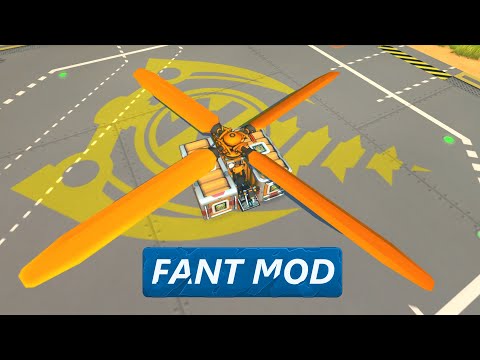 Scrap Mechanic Modded | Fant Mod - Challange | Automated Drone - Winner "Space Norse"