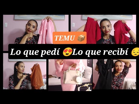LO QUE PEDÍ LO QUE RECIBÍ/Temu 2024 #2024 #moda #fashion #temu #haul #temumexico #temureview