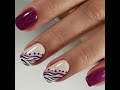 Impressive And Attractive nail polish designs Printed Summer Nail Polish