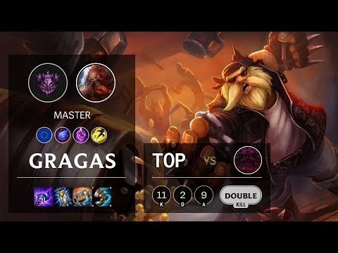 Gragas Top vs Ornn - EUW Master Patch 10.12