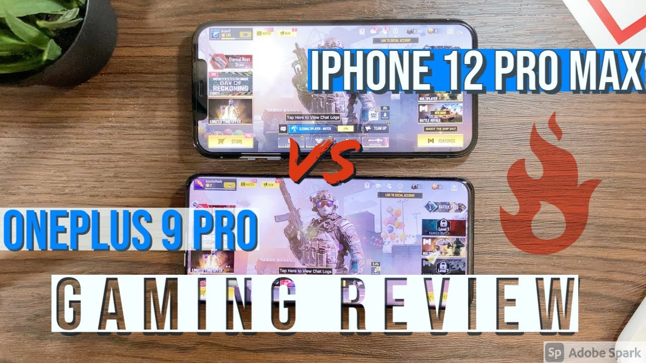 #OnePlus 9 Pro vs #iPhone 12 Pro Max | Gaming Review