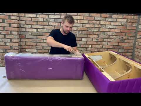 Миниатюра изображения товара Диван Monofix Буно (фиолетовый)
