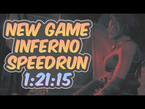 Resident Evil 3 Remake - New Game Inferno Speedrun - 1:21:15