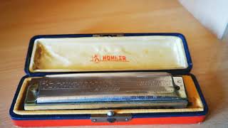 Video thumbnail for ARMÓNICA 64 CHROMONICA HOHNER 4 CHROMATIC OCTAVES "C" (Do) PROFESSIONAL MODEL 280 HARMONICA 60s-70s by EL DESVÁN DE UNA PAREJA DE COLECCIONISTAS