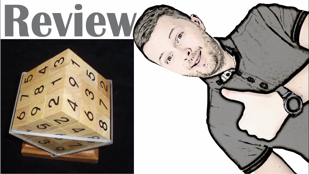 3D Wooden Sudoku Cube from Winshare - Review