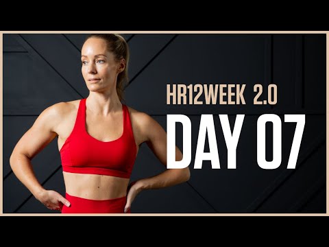 40 MIN Tabata Legs & Abs Workout // Day 7 HR12WEEK 2.0