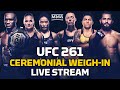 UFC 261: Usman vs. Masvidal 2 Ceremonial Weigh-In LIVE Stream - MMA Fighting