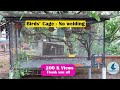 Love Birds Cage No Welding Birds Cage