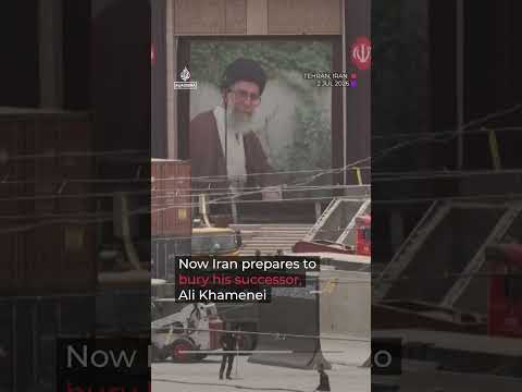 The last time Iran held a funeral for the Supreme Leader | AJ #shorts
