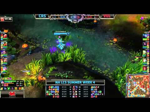 Team Curse (CRS) vs Team Vulcun (VUL) || NA LCS Summer 2013 W4D1 || Full Game HD