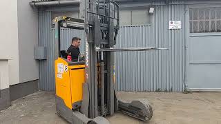 W&oacute;zek wysokiego składowania Jungheinrich ETV C16 / 2018y/ 6586mh/ 6.2m | Obrazek 4 - Machineryline