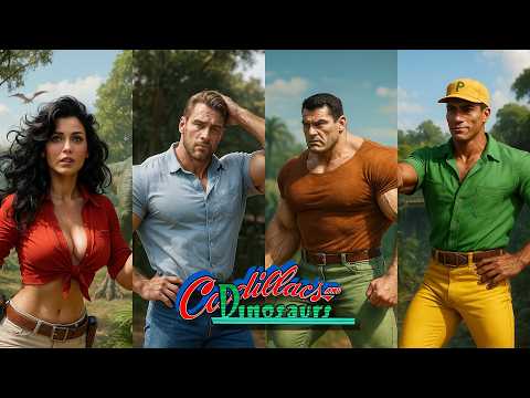 Cadillacs and Dinosaurs: All Characters Reimagined in Real Life with AI