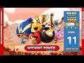 HOW TO GET 3 Stars For LEVEL 11 ANGRY BIRDS FRIENDS TOURNAMENT 1360 Without POWER NO POWER UP