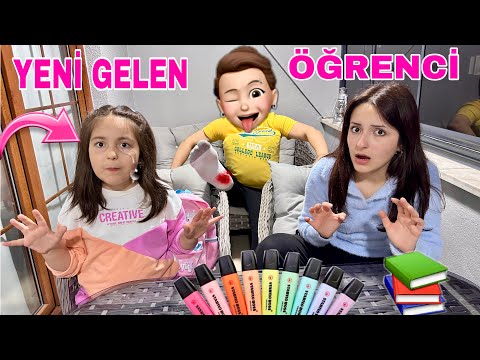 THE NEW STUDENT AT SCHOOL IS RECEP İVEDİK!! HIRANUR'S FAMILY, ZEYNEP