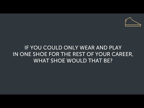 Q&A: Only wear and play in one shoe for the rest of your career?