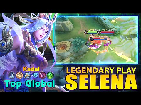 Legendary Selena Perfect Gameplay!   Top Global Selena by Kadal - Mobile Legends