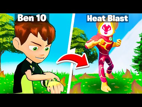 BECOMING HEATBLAST FROM BEN 10!