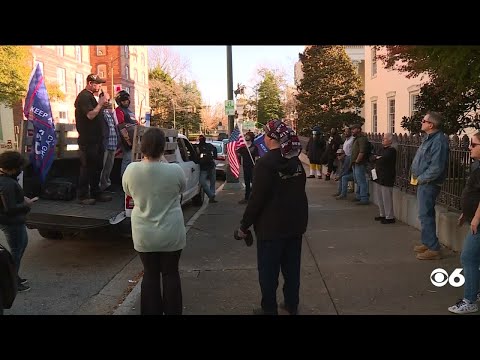 Group protests Virginia COVID restrictions