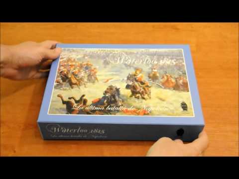 Waterloo 1815 vídeo reseña - Intro y unboxing