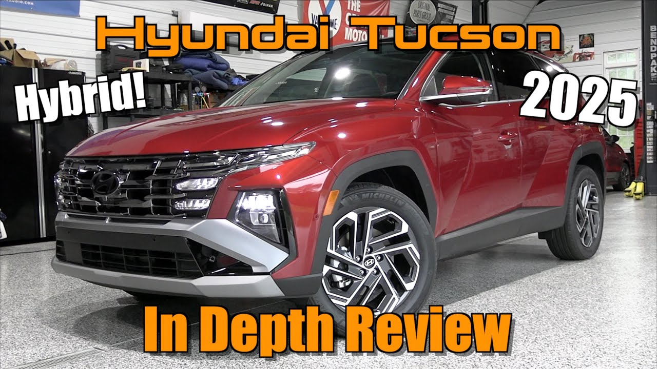 2025 Hyundai Tucson Hybrid Limited: Start Up, Test Drive & In ...