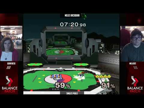 NE Melee Arcadian 5 - bonfire10 (Sheik) vs. Mr. Heat (Falco) - SSBM Pools