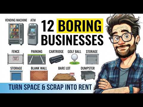 12 Boring Businesses That Turn Spare Space and Scrap Into Cash
