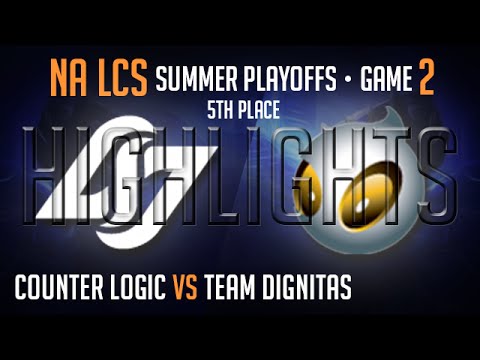 CLG vs Dignitas Game 2 Highlights | 5th Place Playoff S4 NA LCS Playoffs Summer CLG vs DIG