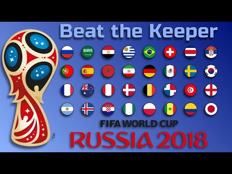 World Cup Russia 2018 - Beat The Keeper | Marble Race