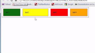 HTML5 Tutorial - 19 - Finishing up the Flexible Box Model